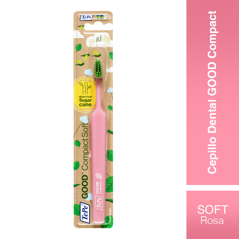 Cepillo Dental Tepe Good Ecológico +3 Años- Compact Soft