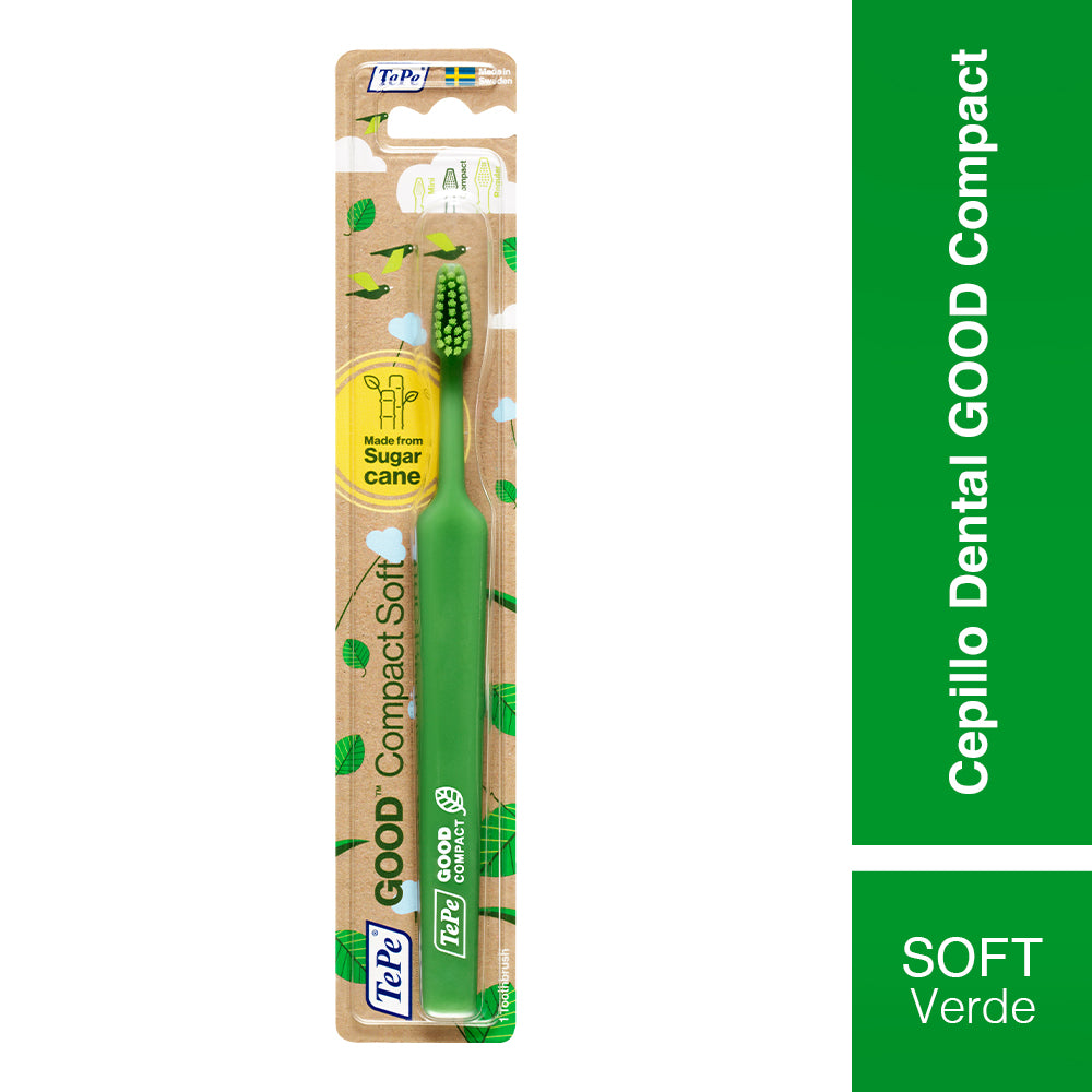 Cepillo Dental Tepe Good Ecológico +3 Años- Compact Soft