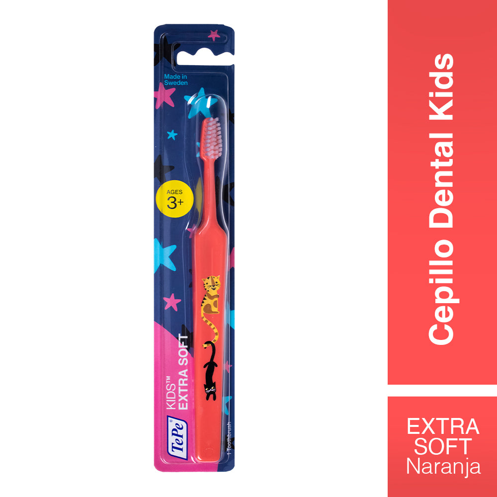 Cepillo Dental Tepe Para Niños +3 Años - Kids Extra Soft