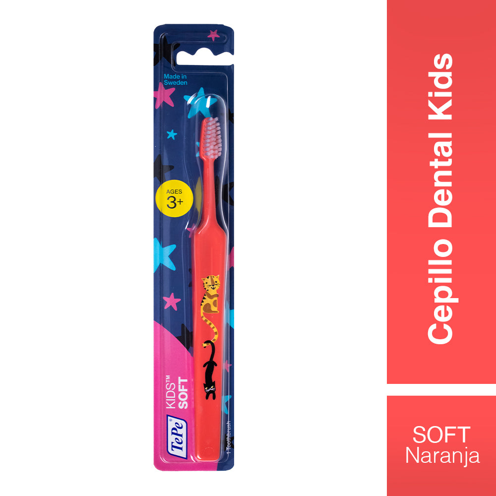 Cepillo Dental Tepe Para Niños De +3 Años - Kids Soft