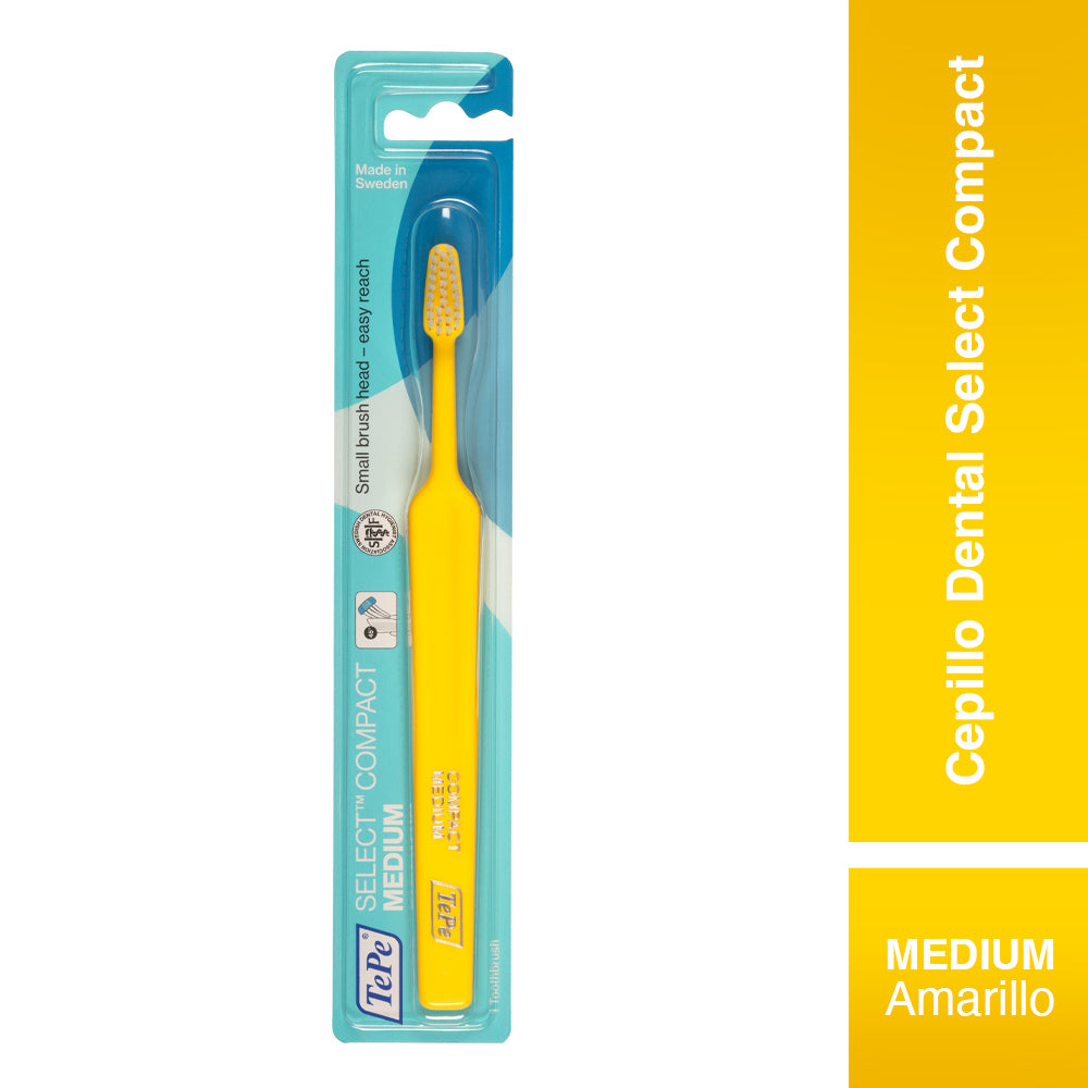 Cepillo Infantil Tepe Cerdas Medianas - Select Compact Medium